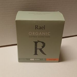 Rael Organic Cotton Cover Pads Overnight NWT